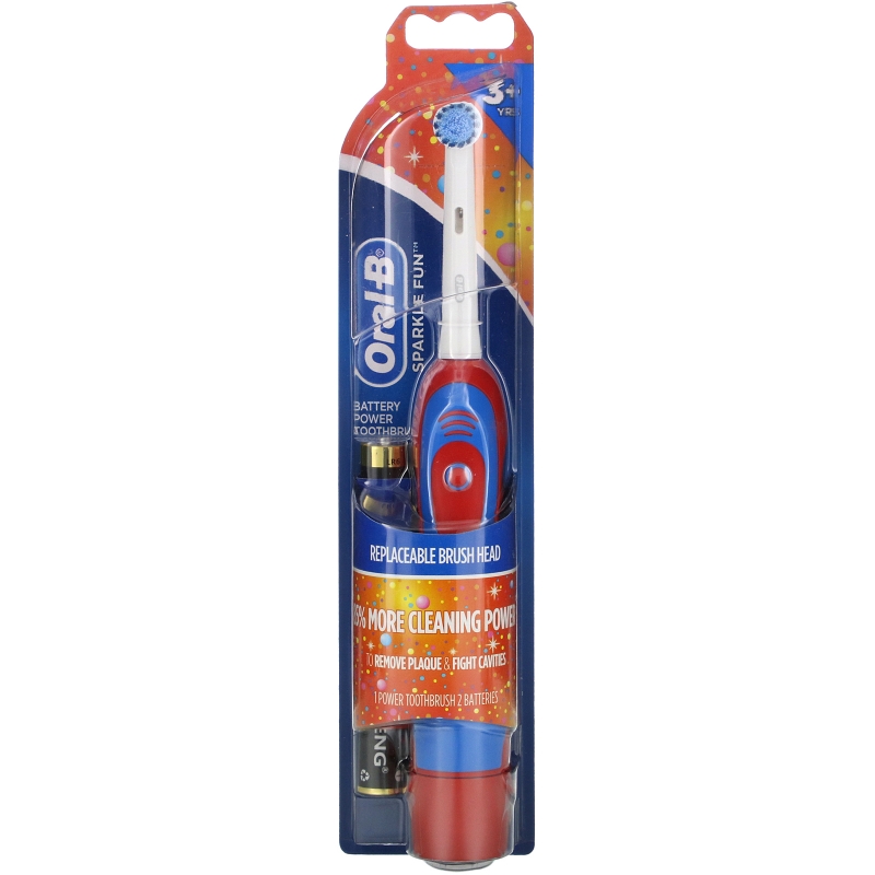 Oral-B, Battery Power Toothbrush, Sparkle Fun, 1 Toothbrush