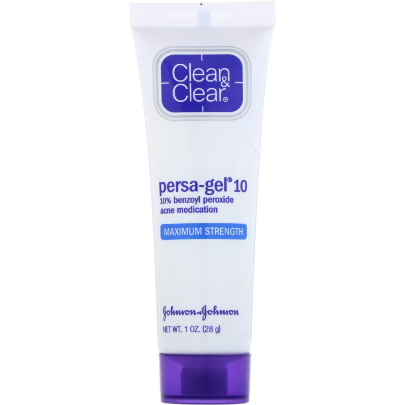 Clean & Clear, Persa-Gel 10, максимальная сила, 1 унц. (28 г)