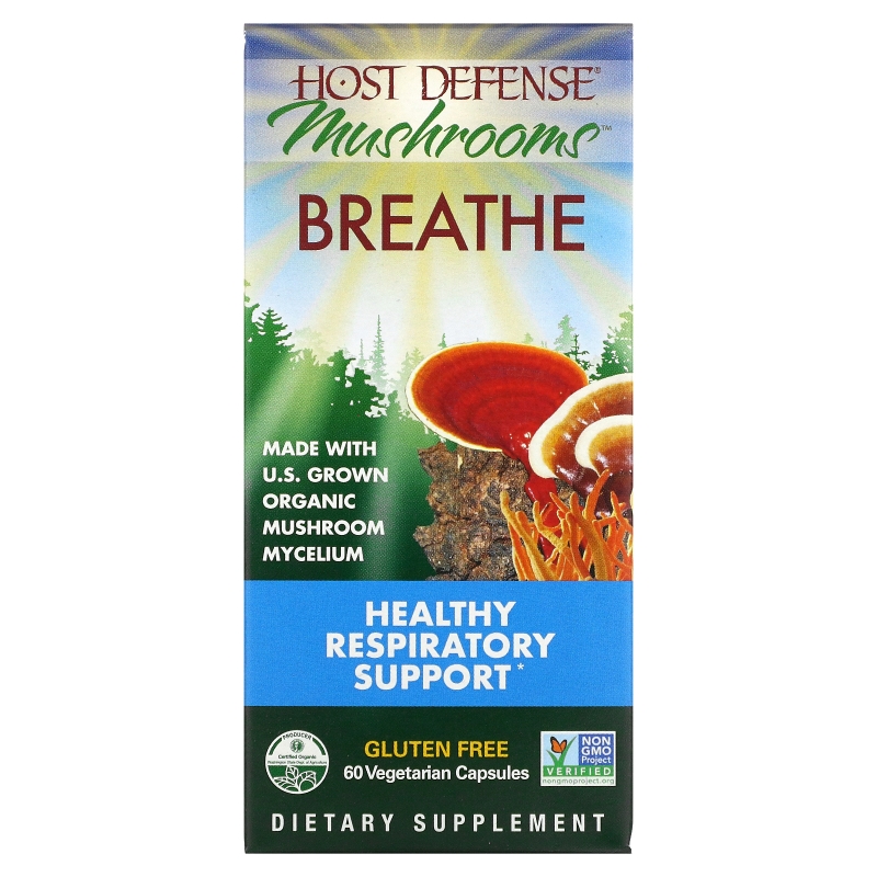 Fungi Perfecti Host Defense Breathe 60 растительных капсул