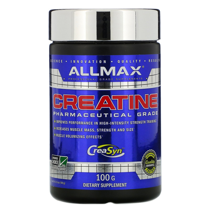 ALLMAX Nutrition, 100% Pure Micronized German Creatine, 3.5 oz (100 g)