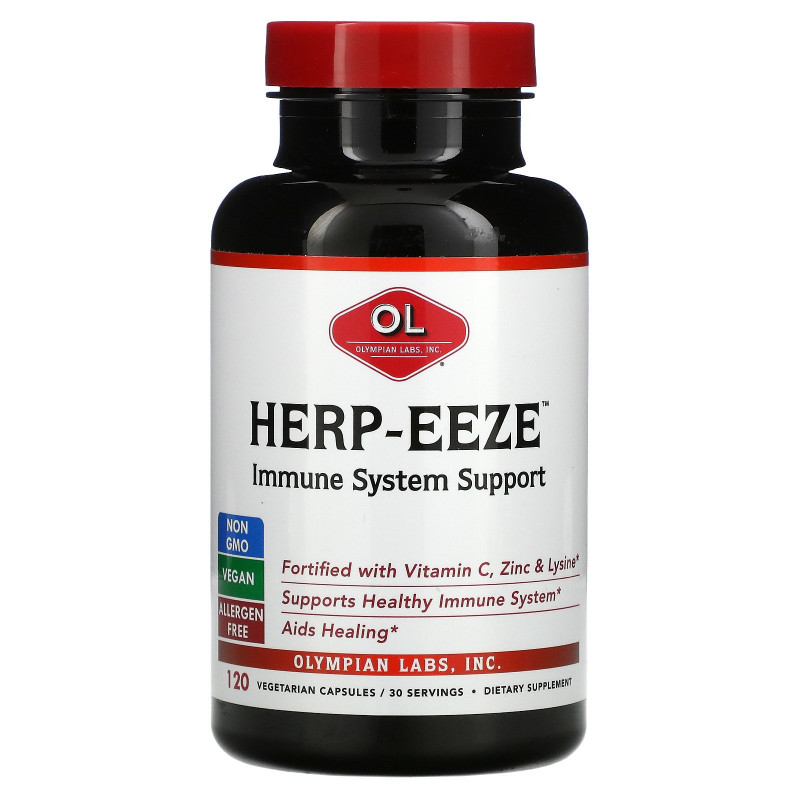 Olympian Labs Inc. Herp-Eeze 120 капсул