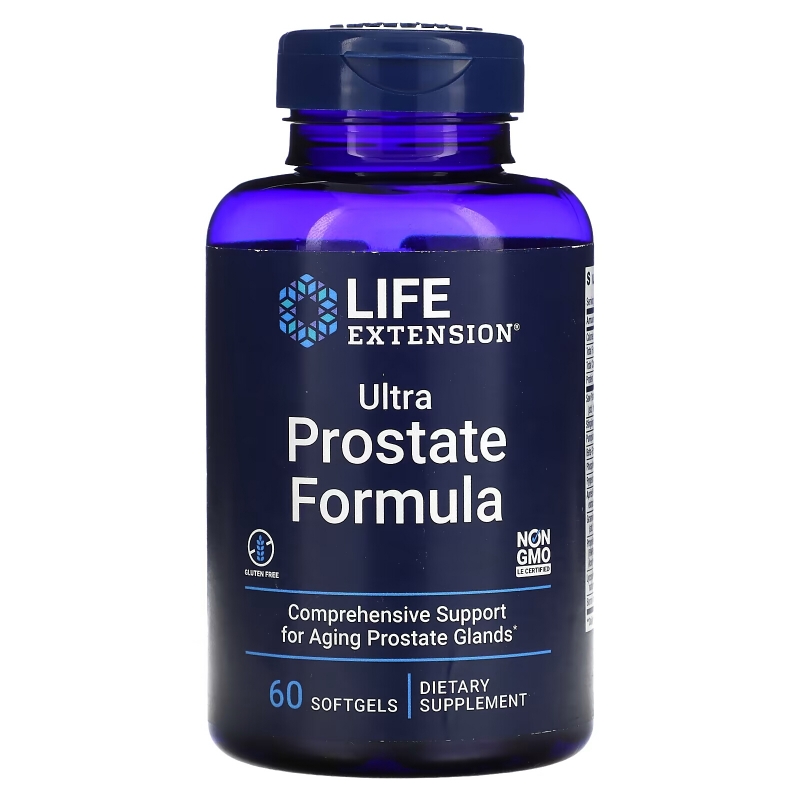 Life Extension, Ultra Natural Prostate, 60 капсул