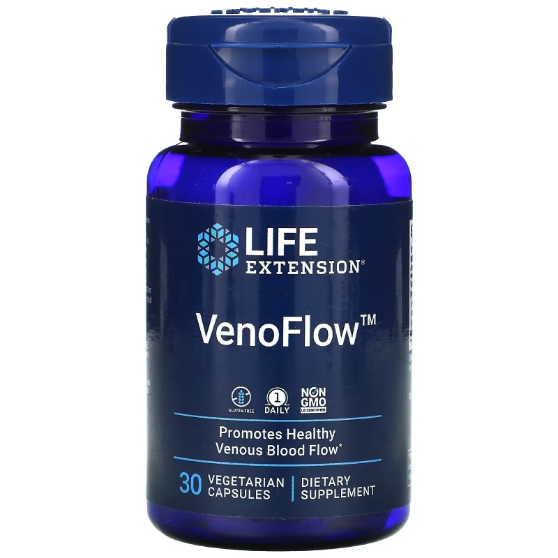 Life Extension, VenoFlow, 30 Растительных капсул