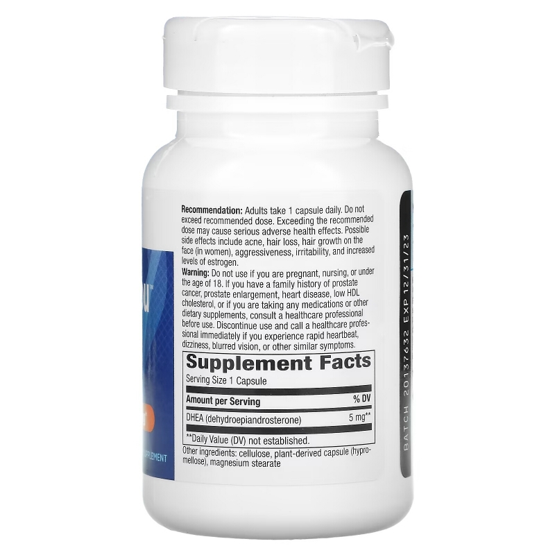 Nature's Way, Youthful You, DHEA, 5 mg, 60 Veg Capsules