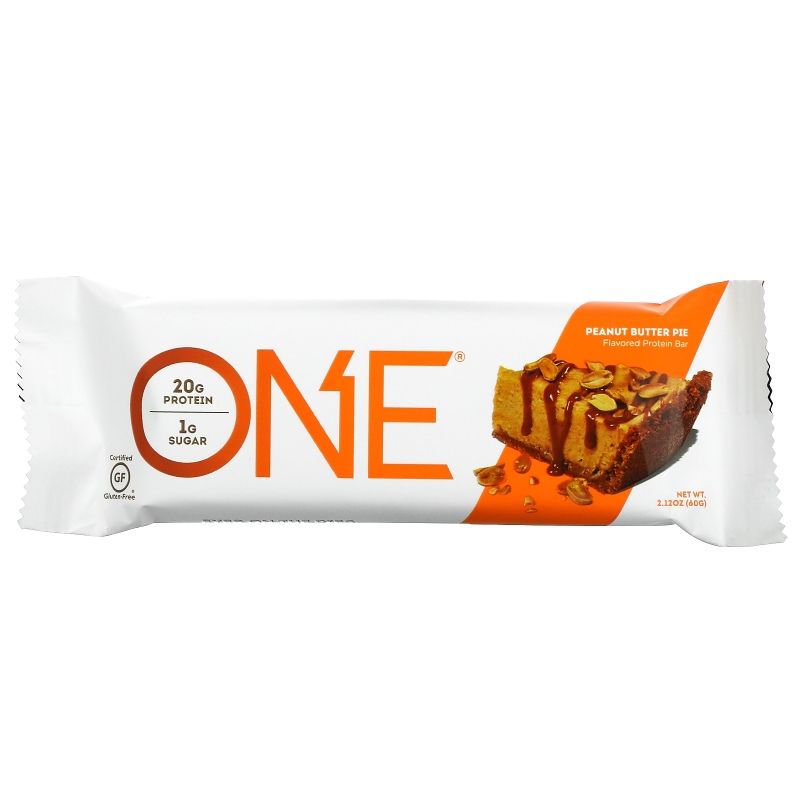 Oh Yeah! One Bar Peanut Butter Pie Flavor 12 Bars 2.12 oz (60 g) Each