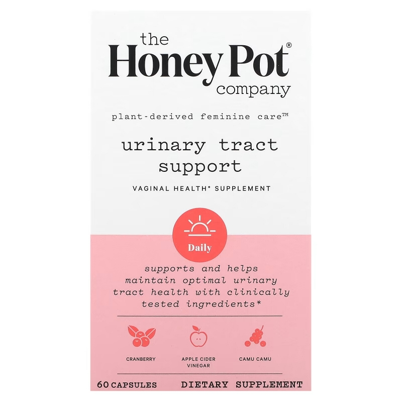 The Honey Pot Company, Urinary Tract Support, 60 Capsules