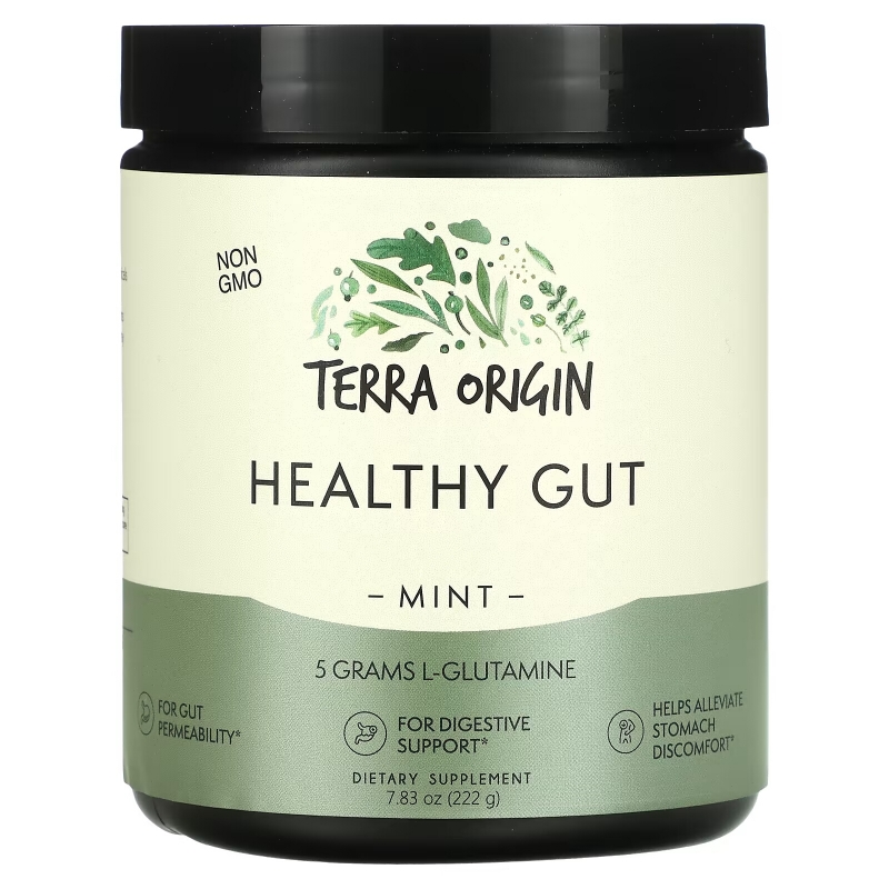 Terra Origin, Healthy Gut, Mint, 7.83 oz (222 g)