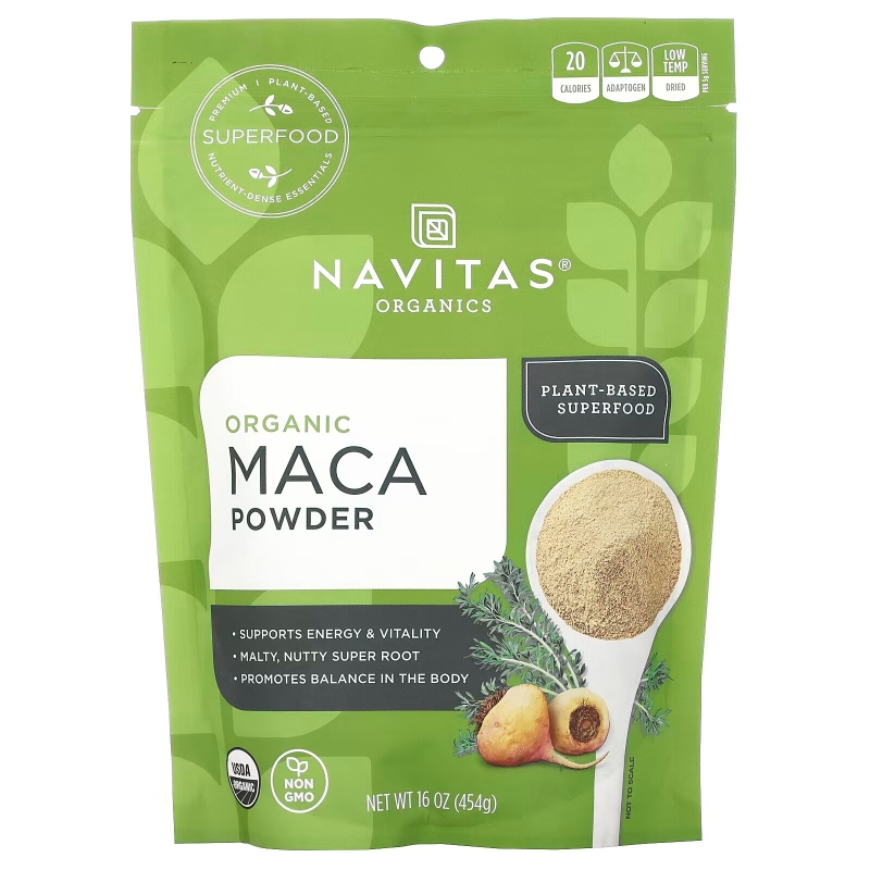 Navitas Naturals Organic порошок маки сырой 16 унций (454 г)