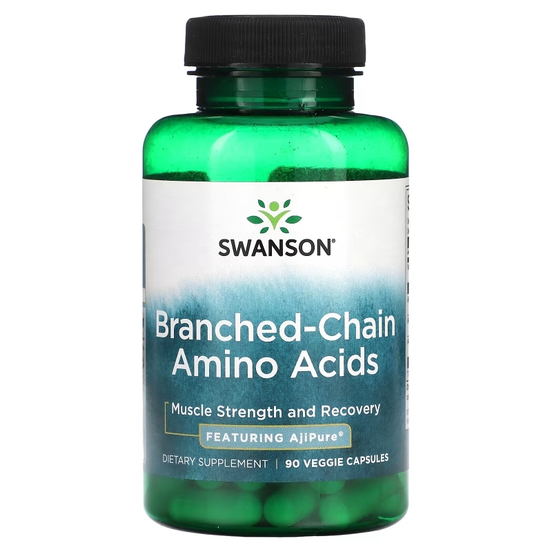 Swanson, Branched-Chain Amino Acids, 90 Veggie Capsules