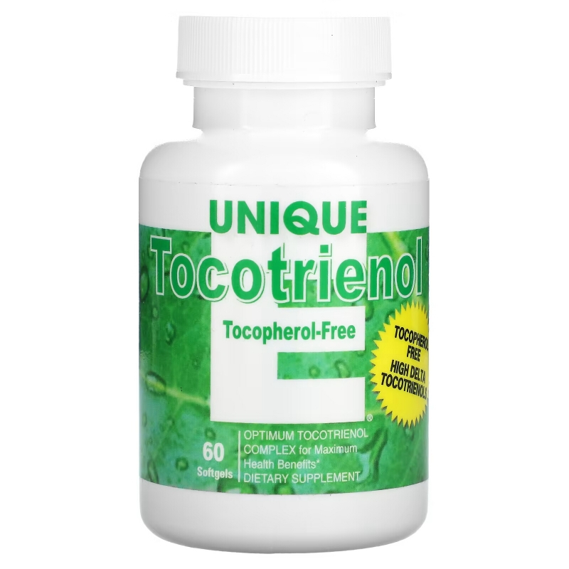 A.C. Grace Company, Unique E Tocotrienol, Tocopherol-Free, 60 Softgels